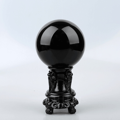 Natural Obsidian Crystal Ball