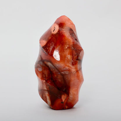 Natural Red Agate Flame Crystal