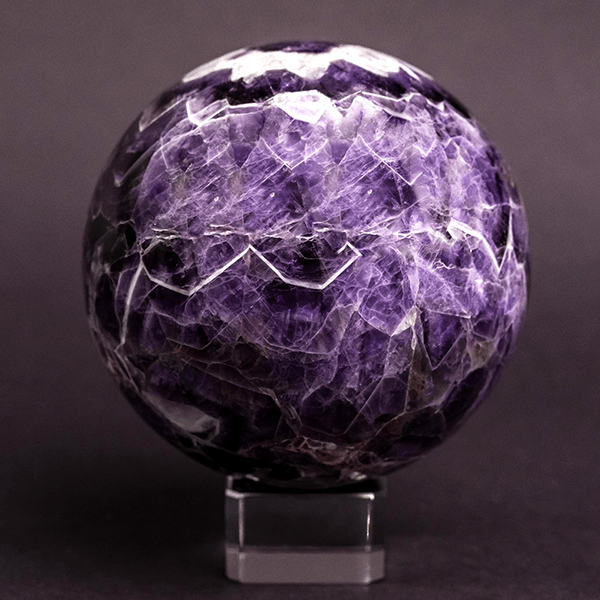 Natural Amethyst Healing Crystal Ball
