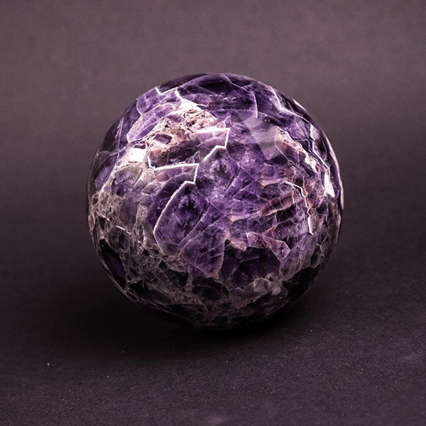 Natural Amethyst Healing Crystal Ball