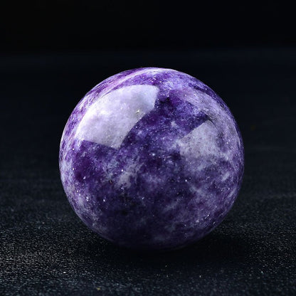 Natural Purple Cloud Mother Crystal Sphere