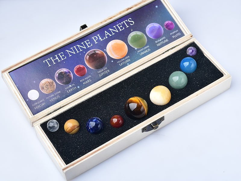 TEBUTI™ Solar System Gemstones Gift Box
