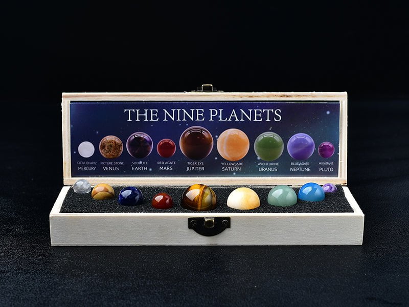 TEBUTI™ Solar System Gemstones Gift Box