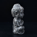 Buddha Flame Stone Carved Crystal Statue