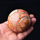 Natural Ocean Jasper Crystal Sphere