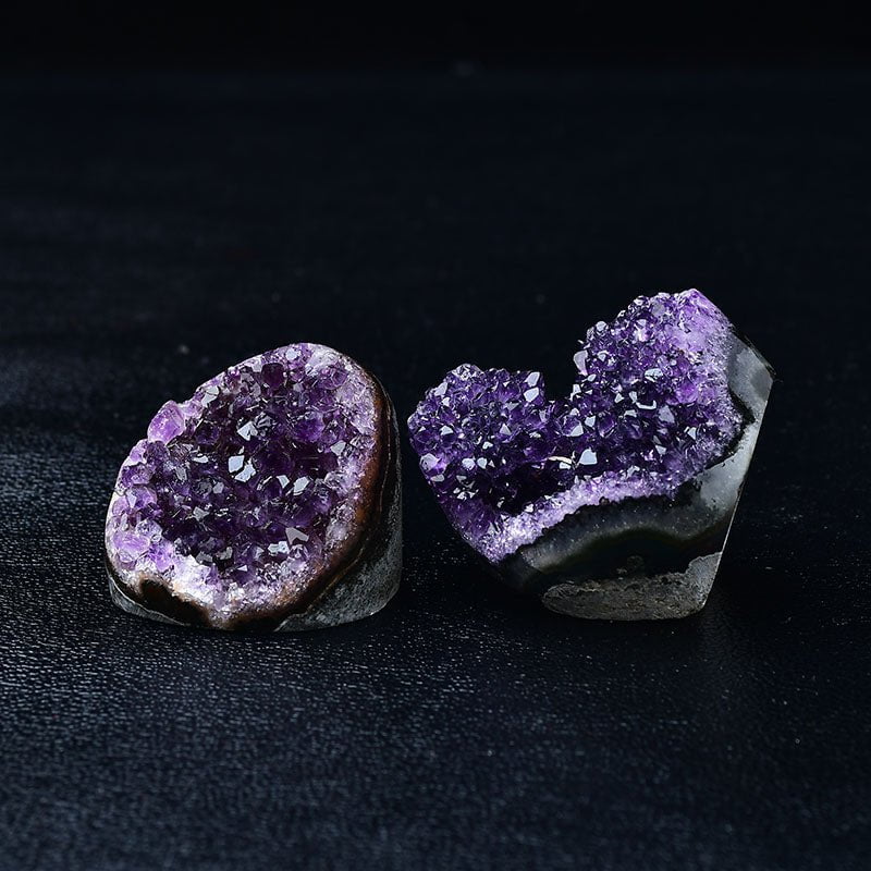 Natural Amethyst Geode Healing Crystal