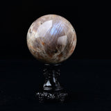 Natural Blue Moonstone Crystal Sphere