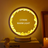 TEBUTI™ Oval Crystal Night Lamp