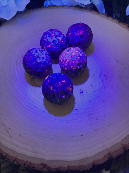 Firestone Fluorescent Sodalite Healing Sphere