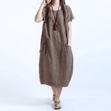 TEBUTI™ Summer Loose Long Dress