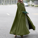 Women Stylish Winter Long Cape Cloak