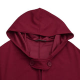 Women Stylish Winter Long Cape Cloak