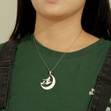 VALI™ Witch On A Broom Necklace
