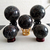 Fluorescent Sodalite Healing Crystal Sphere