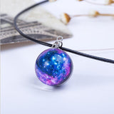 Galaxy Glass Necklace
