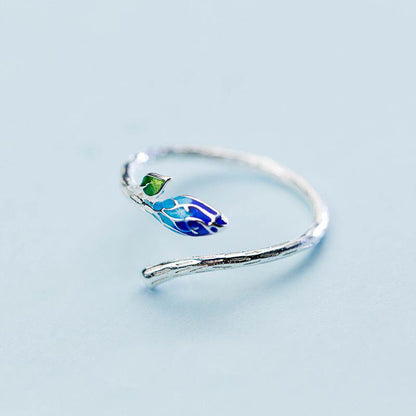 Nature Leaf Open Ring