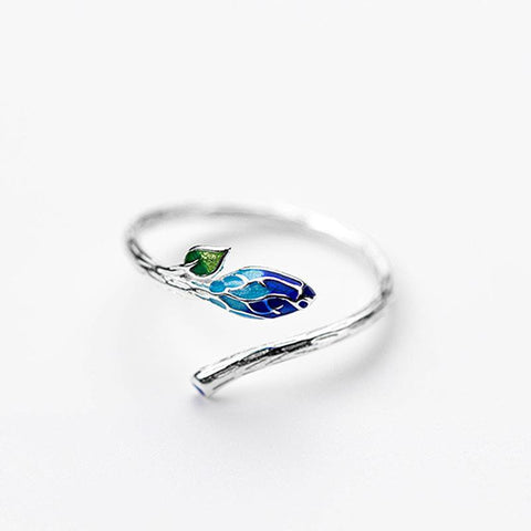 Nature Leaf Open Ring