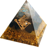 Orgonite Muladhara Chakra Pyramid