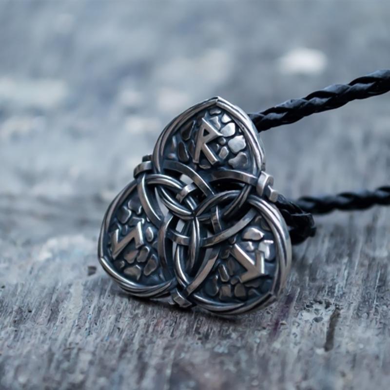 Celtic Triquetra Knot Rune Pendant