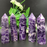 Natural Amethyst Healing Crystal Point