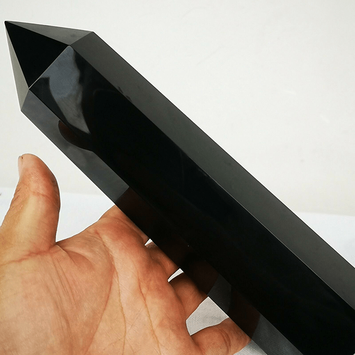 Natural Obsidian Crystal Point